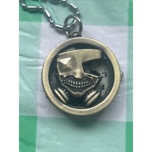 Anime Bronze Tone Necklace Quartz Watch